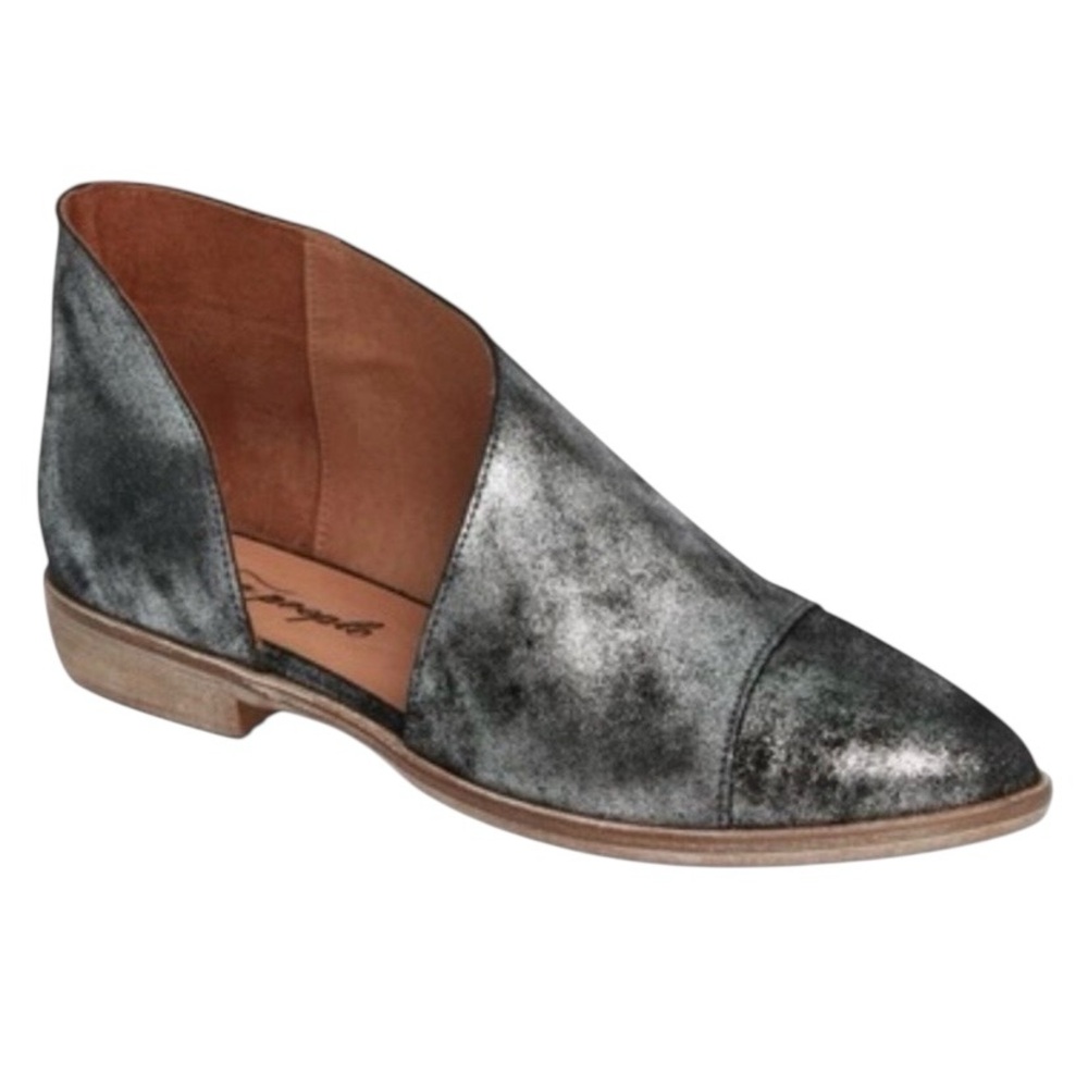 Free People Royale Leather Flats 38